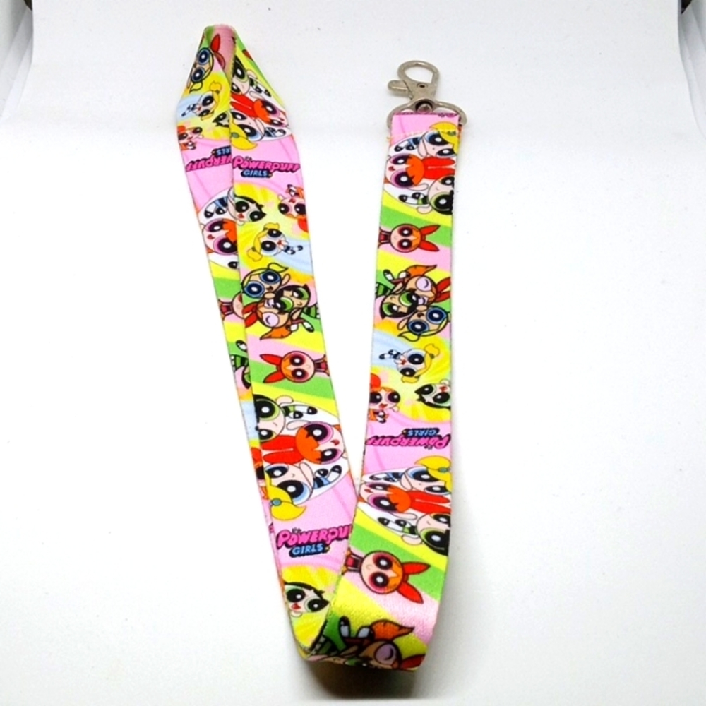 Powerpuff girls lanyard